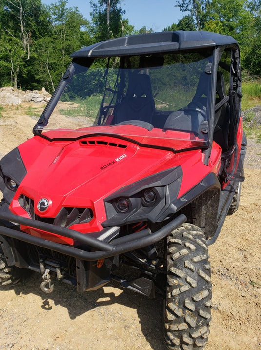 Commander 800/1000 Windshield (Fits 2011-20 800, 2016-20 800 MAX, 2011-20 1000, 2014-20 1000 MAX)(Vented Options)