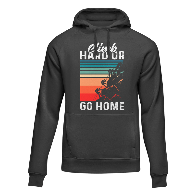 Load image into Gallery viewer, Climb Hard Or Go Home Unisex Hoodie
