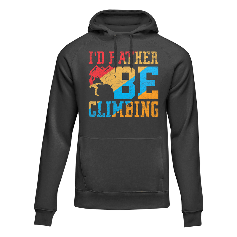 Load image into Gallery viewer, Climbing I&#39;d Rather Be Climbing Unisex Hoodie
