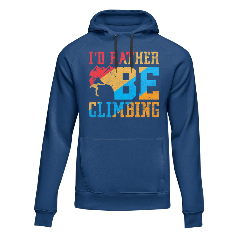 Load image into Gallery viewer, Climbing I&#39;d Rather Be Climbing Unisex Hoodie
