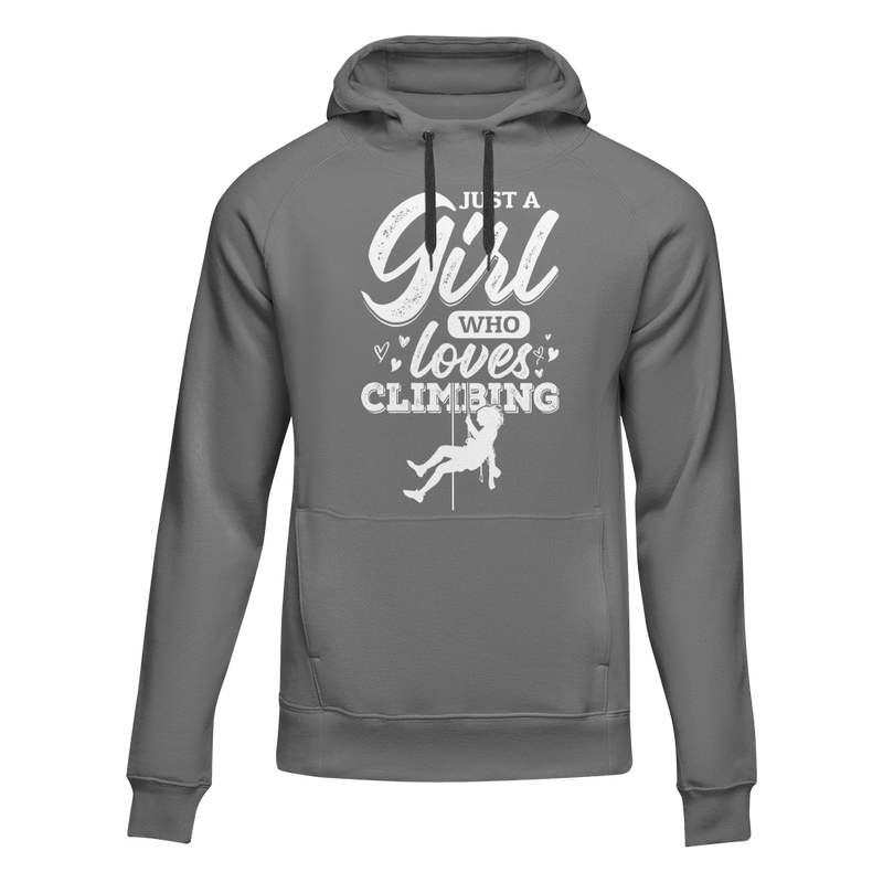 Load image into Gallery viewer, Climbing Just A Girl Who Loves Climbing Unisex Hoodie
