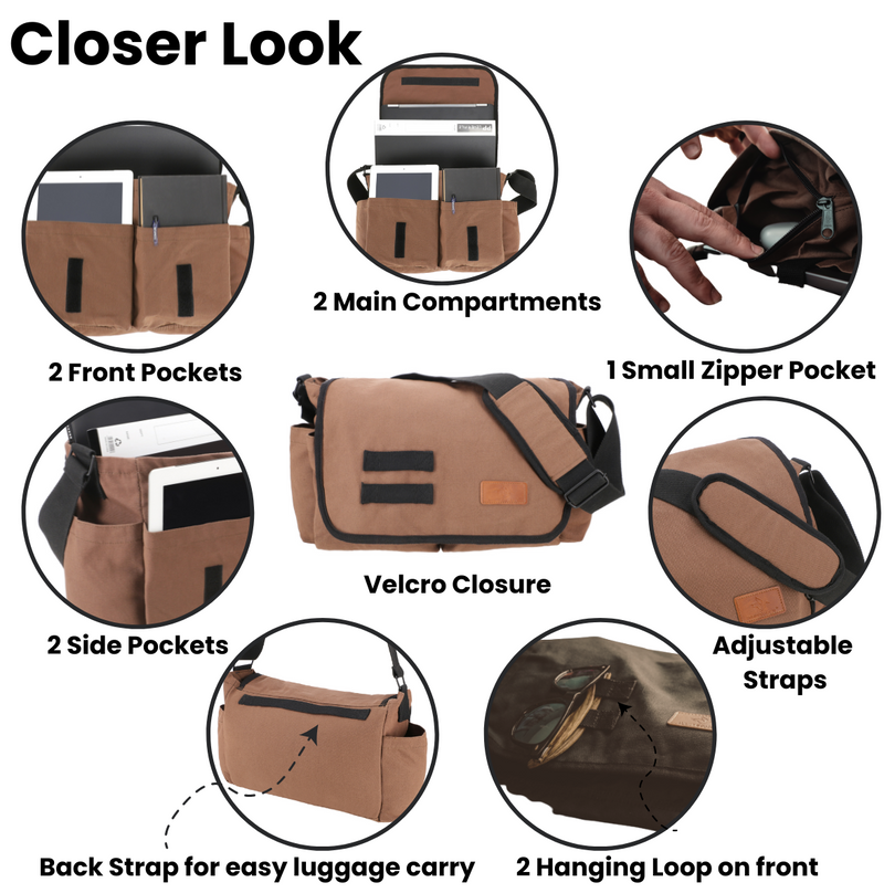 Load image into Gallery viewer, Filios Messenger Bag
