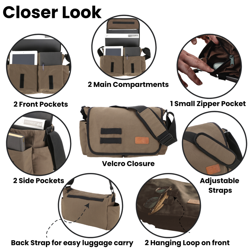 Load image into Gallery viewer, Filios Messenger Bag
