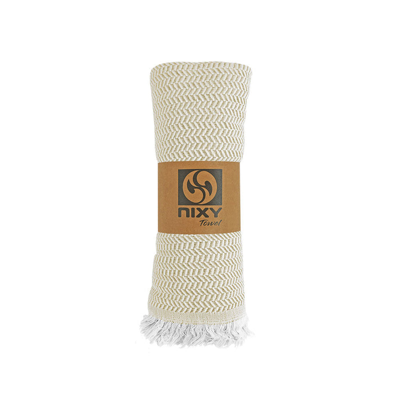 Load image into Gallery viewer, Cloud - Bamboo &amp; Cotton Turkish Beach Towel
