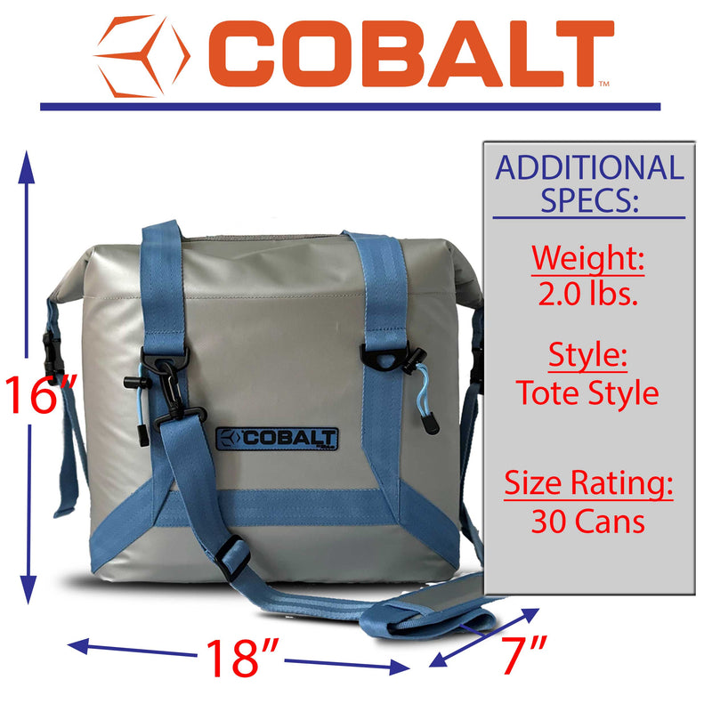 Load image into Gallery viewer, Cobalt Soft Sided Cooler Tote
