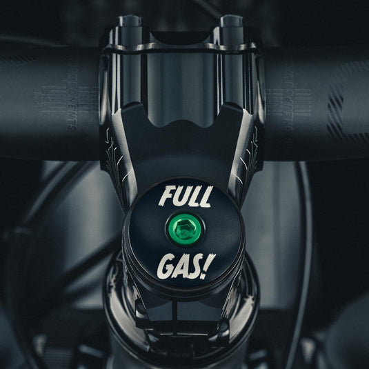 Full Gas - Custom Bicycle Headset Cap