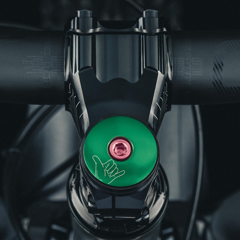 Load image into Gallery viewer, Shaka Hang Loose Bicycle Headset Cap
