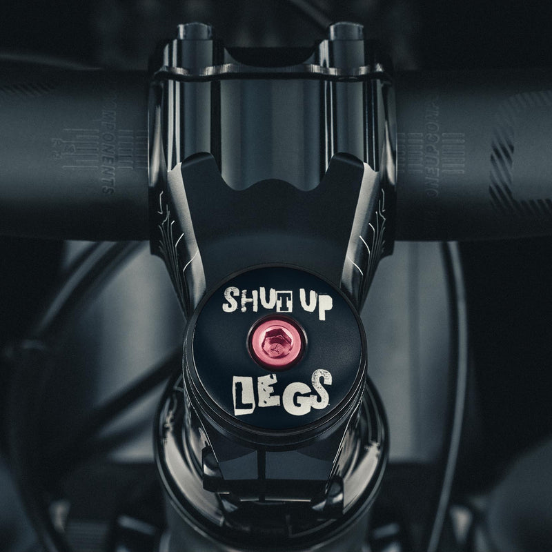 Load image into Gallery viewer, Shut Up Legs! Custom Bicycle Headset Cap
