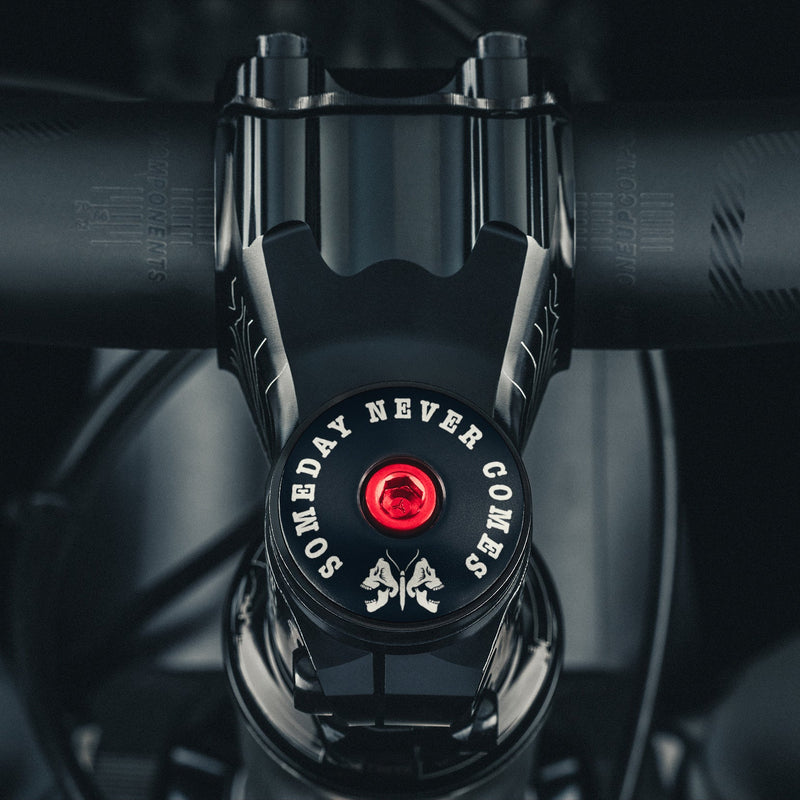 Load image into Gallery viewer, Someday Never Comes Custom Bicycle Headset Cap
