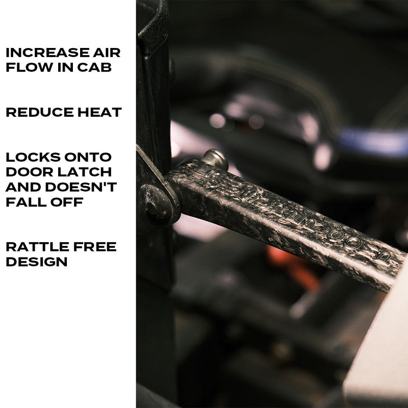 Load image into Gallery viewer, Carbon Fiber UTV Aero Door Latches
