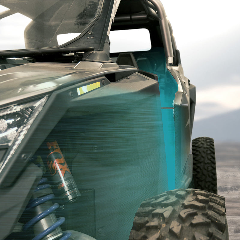 Load image into Gallery viewer, Carbon Fiber UTV Aero Door Latches
