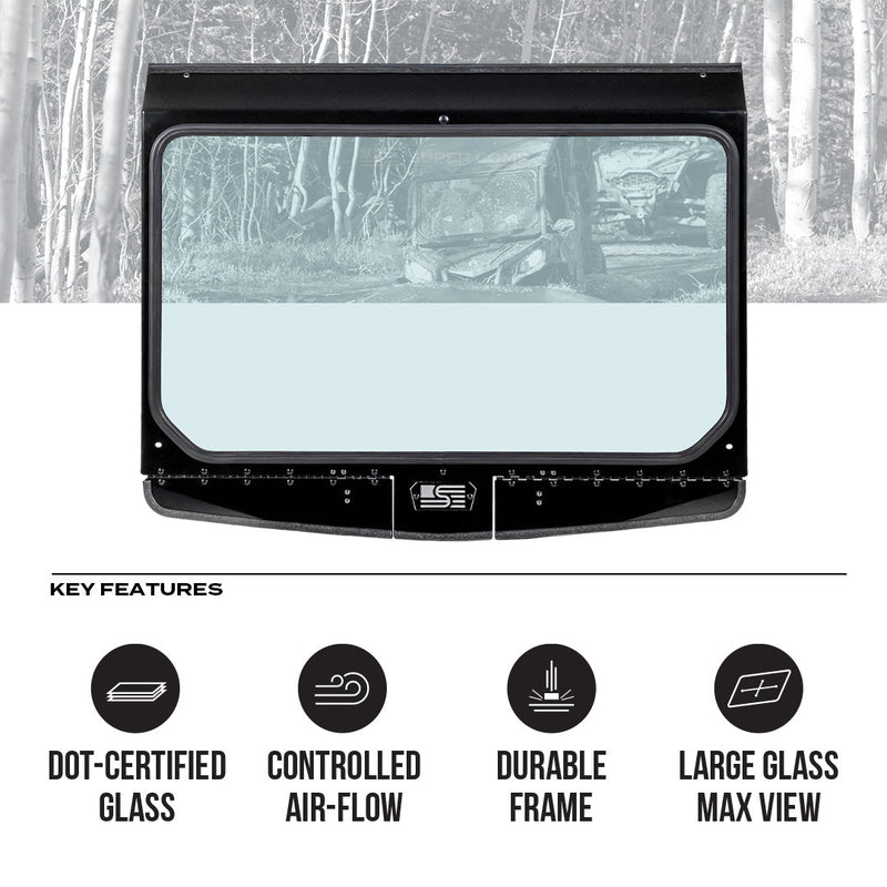 Load image into Gallery viewer, Can-Am Commander Vented Front Windshield
