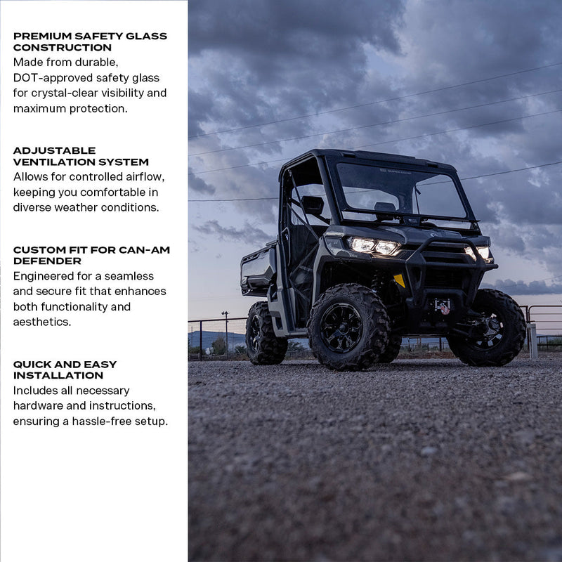 Load image into Gallery viewer, Can-Am Defender Front Windshield
