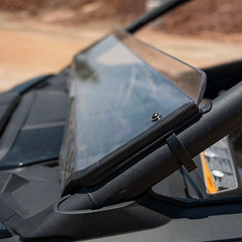 Load image into Gallery viewer, Can-Am Maverick R Polycarbonate Half Front Windshield
