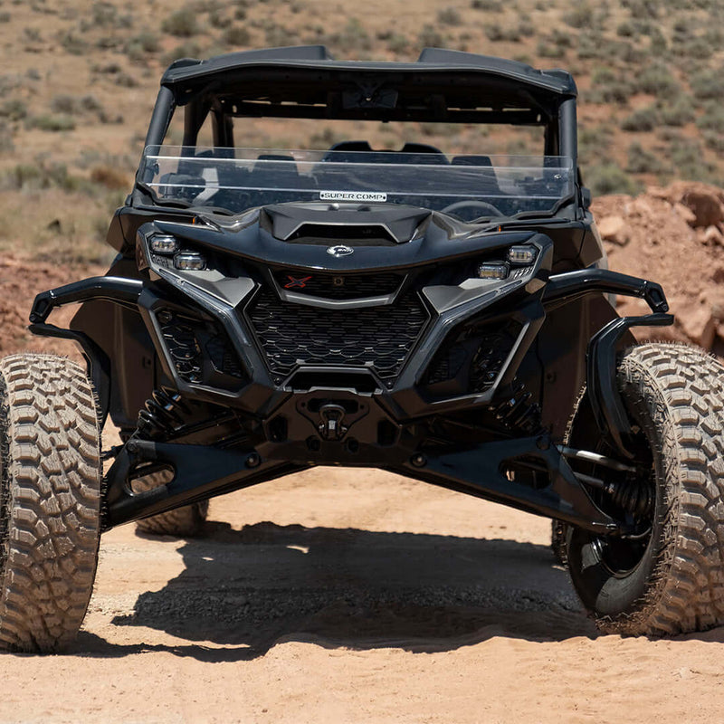 Load image into Gallery viewer, Can-Am Maverick R Polycarbonate Half Front Windshield
