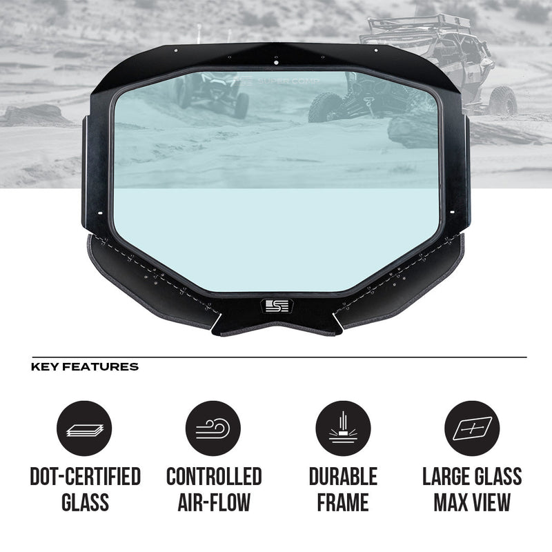 Load image into Gallery viewer, Can-Am Maverick X3 Glass Front Windshield
