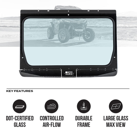 CF Moto 950 Sport Front Windshield