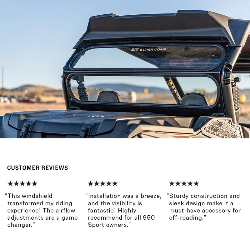 Load image into Gallery viewer, CF Moto 950 Sport Rear Windshield
