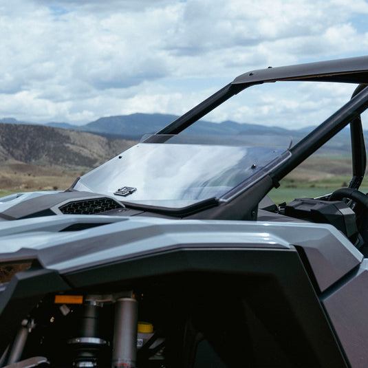 Polaris RZR Pro R Polycarbonate Half Front Windshield