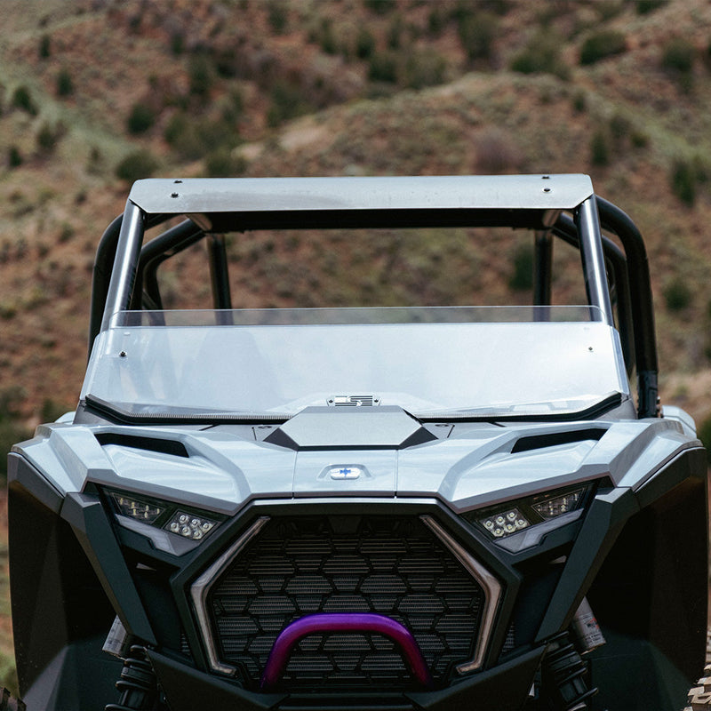 Load image into Gallery viewer, Polaris RZR Pro XP &amp; Pro S Polycarbonate Half Front Windshield
