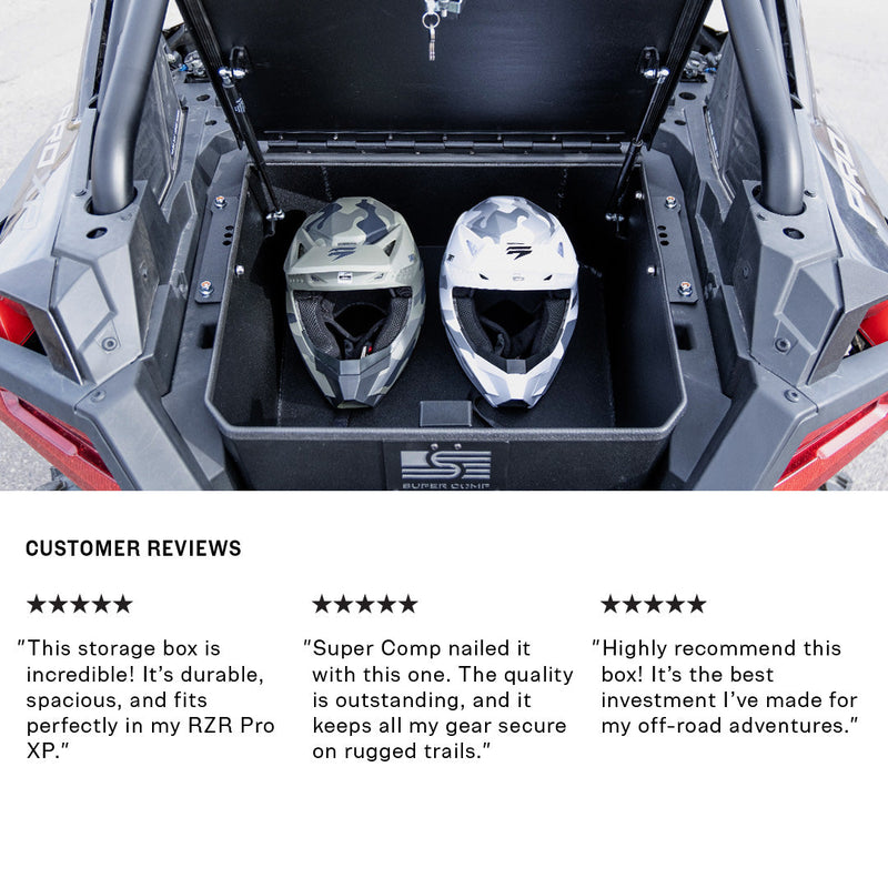 Load image into Gallery viewer, Polaris RZR Turbo R, Pro S, &amp; Pro XP Storage Box
