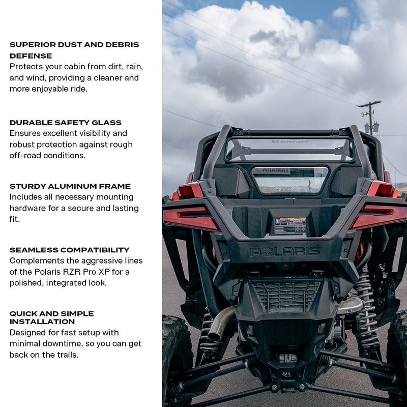 Load image into Gallery viewer, Polaris Pro XP Rear Windshield
