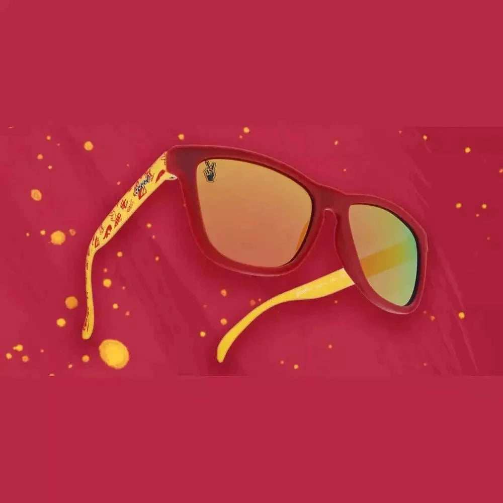 "This Is Not A Gesture of Peace” Limited USC Collegiate OG Polarized Sunglasses - Skoutley Outdoors LLC