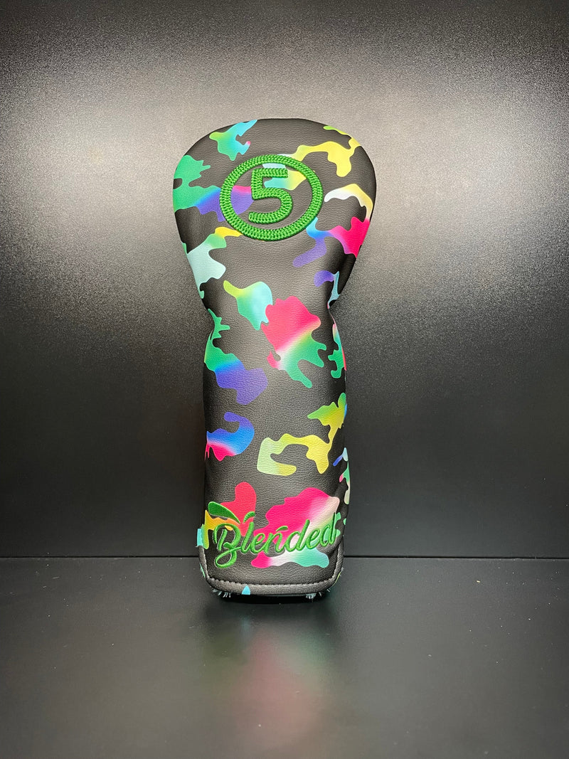 Load image into Gallery viewer, Colorful Camo Headcover
