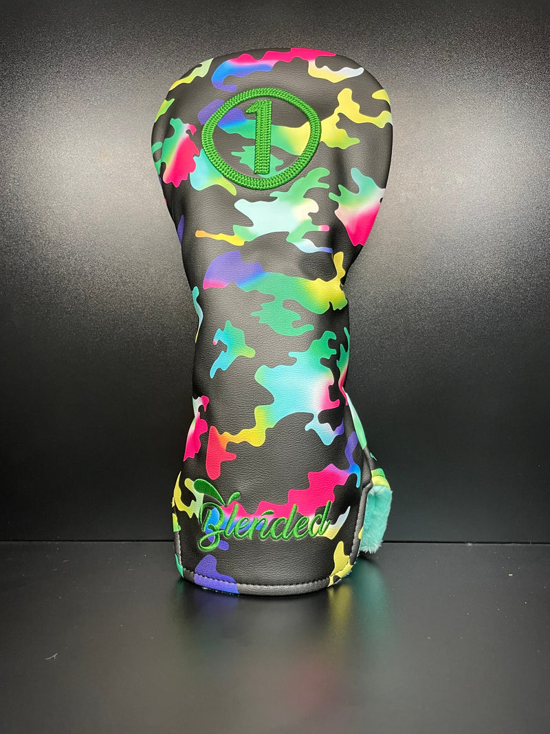 Load image into Gallery viewer, Colorful Camo Headcover
