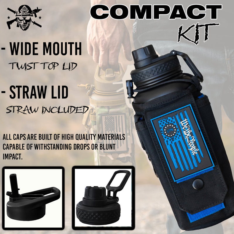Load image into Gallery viewer, 32oz Compact Battle Bottles
