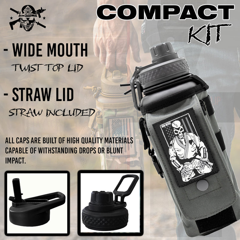 Load image into Gallery viewer, 32oz Compact Battle Bottles
