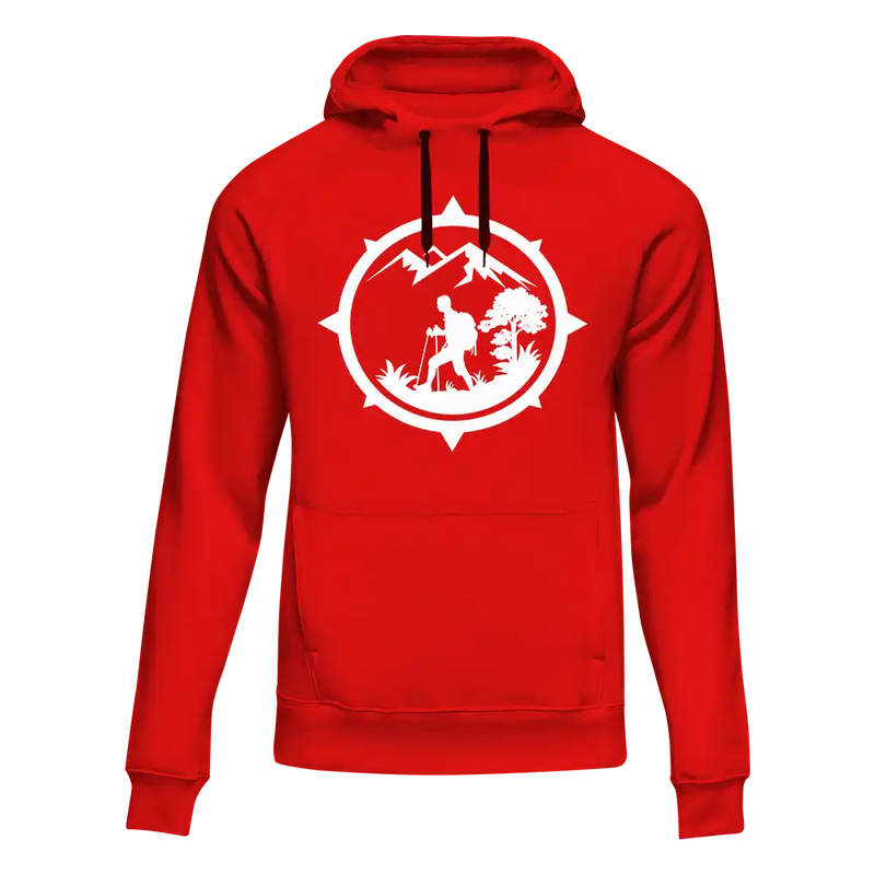 Load image into Gallery viewer, Hiking Mountain Compass Unisex Hoodie
