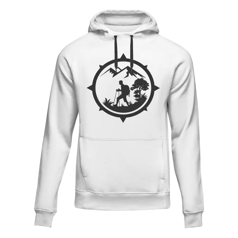 Load image into Gallery viewer, Hiking Mountain Compass Unisex Hoodie
