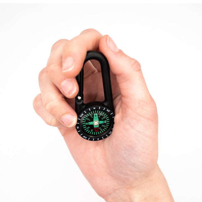 Load image into Gallery viewer, Metal Carbiner Compass

