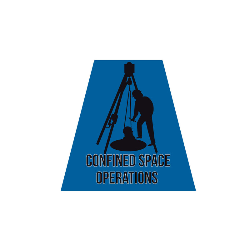 Load image into Gallery viewer, CONFINED SPACE OPERATIONS REFLECTIVE HELMET (TET) TETRAHEDRON
