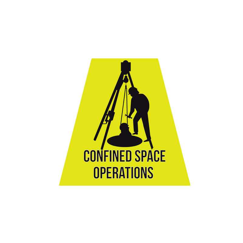 Load image into Gallery viewer, CONFINED SPACE OPERATIONS REFLECTIVE HELMET (TET) TETRAHEDRON
