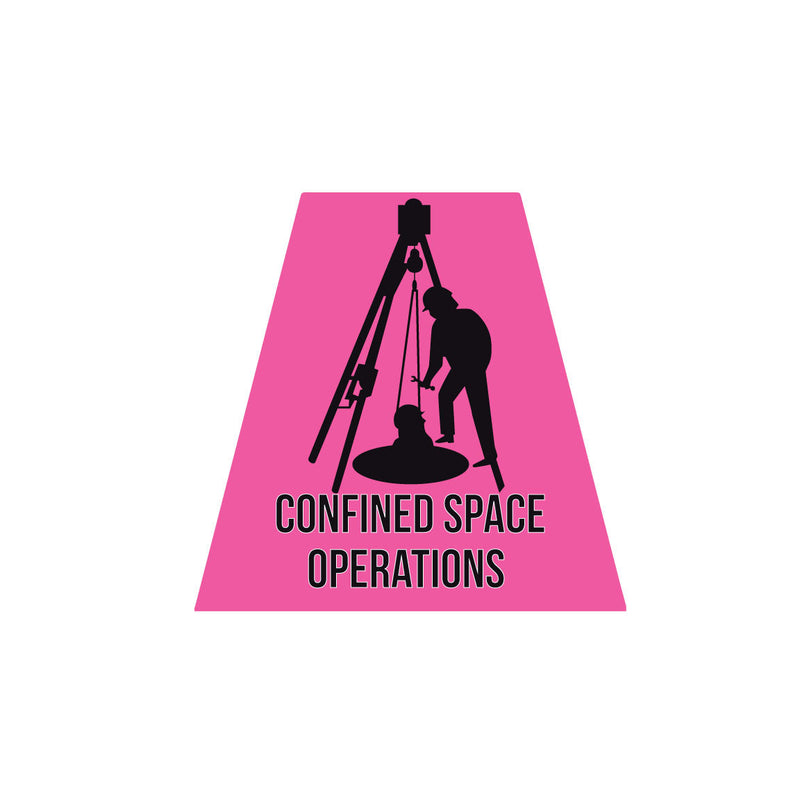 Load image into Gallery viewer, CONFINED SPACE OPERATIONS REFLECTIVE HELMET (TET) TETRAHEDRON
