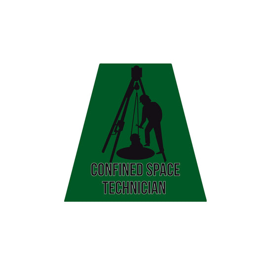 CONFINED SPACE TECHNICIAN REFLECTIVE HELMET (TET) TETRAHEDRON