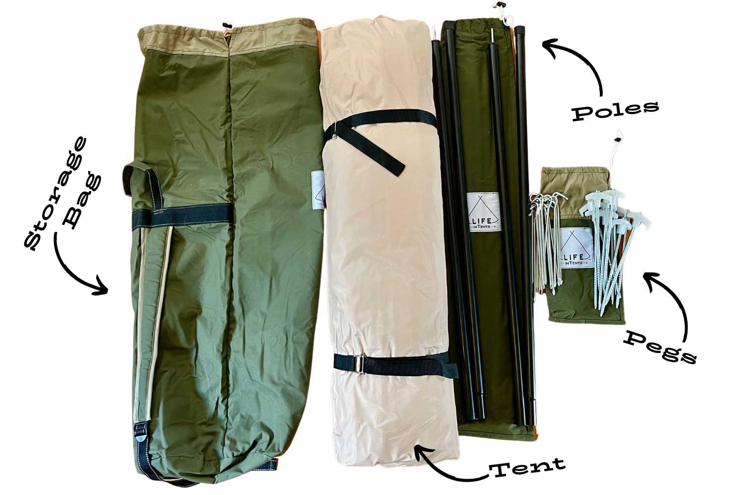 Canvas A-Frame Tent - The Scout About™ - Skoutley Outdoors LLC