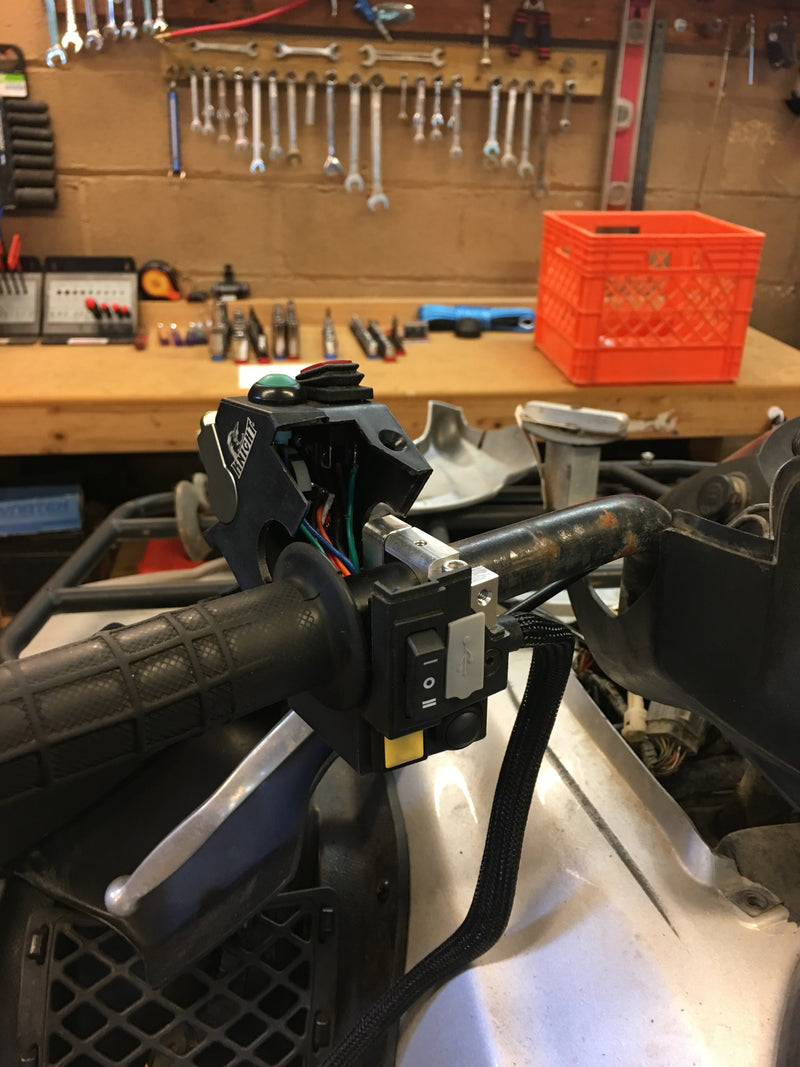 Load image into Gallery viewer, Control Switches Box - with Light Bar Switch, Winch Switch, USB Port &amp; More
