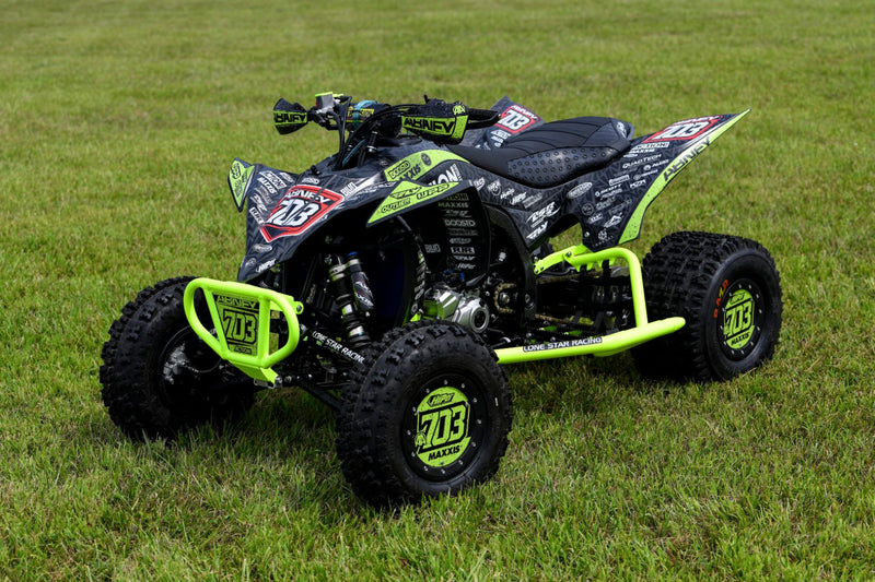 Load image into Gallery viewer, Yamaha YFZ450R/YFZ450X DC-PRO GEN III Nerf Bars W/Built in Heel Guards
