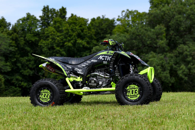 Load image into Gallery viewer, Yamaha YFZ450R/YFZ450X DC-PRO GEN III Nerf Bars W/Built in Heel Guards
