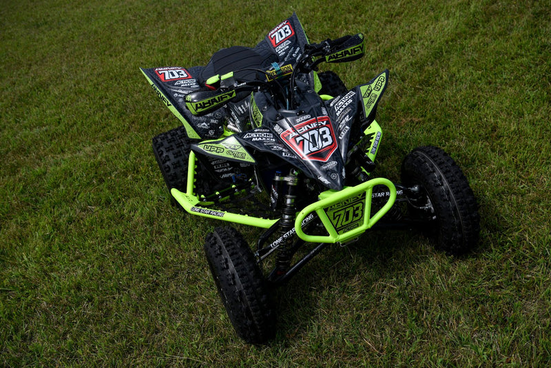 Load image into Gallery viewer, Yamaha YFZ450R/YFZ450X DC-PRO GEN III Nerf Bars W/Built in Heel Guards

