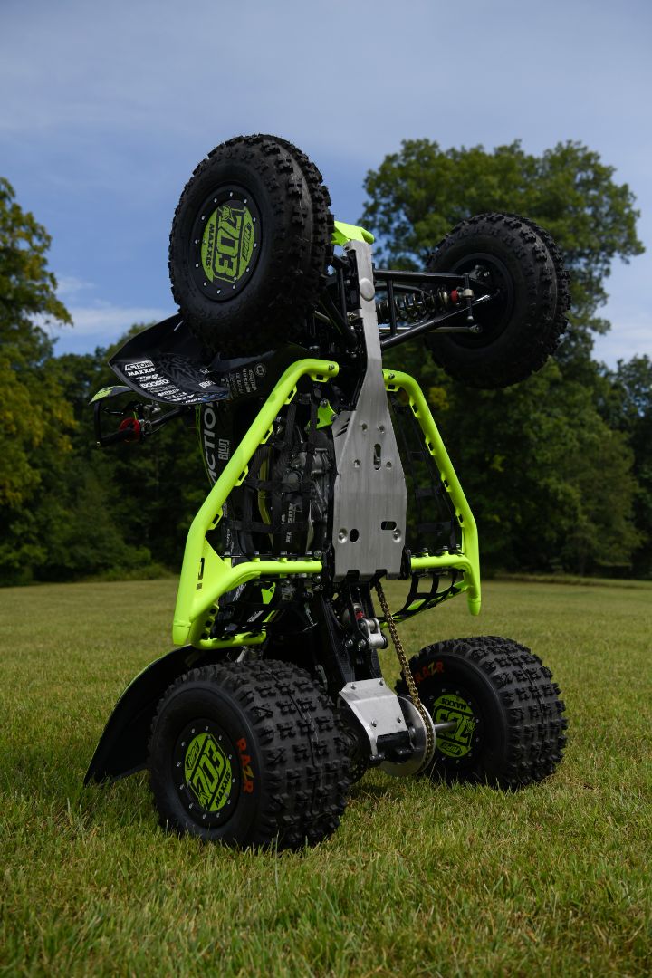 Load image into Gallery viewer, Yamaha YFZ450R/YFZ450X DC-PRO GEN III Nerf Bars W/Built in Heel Guards
