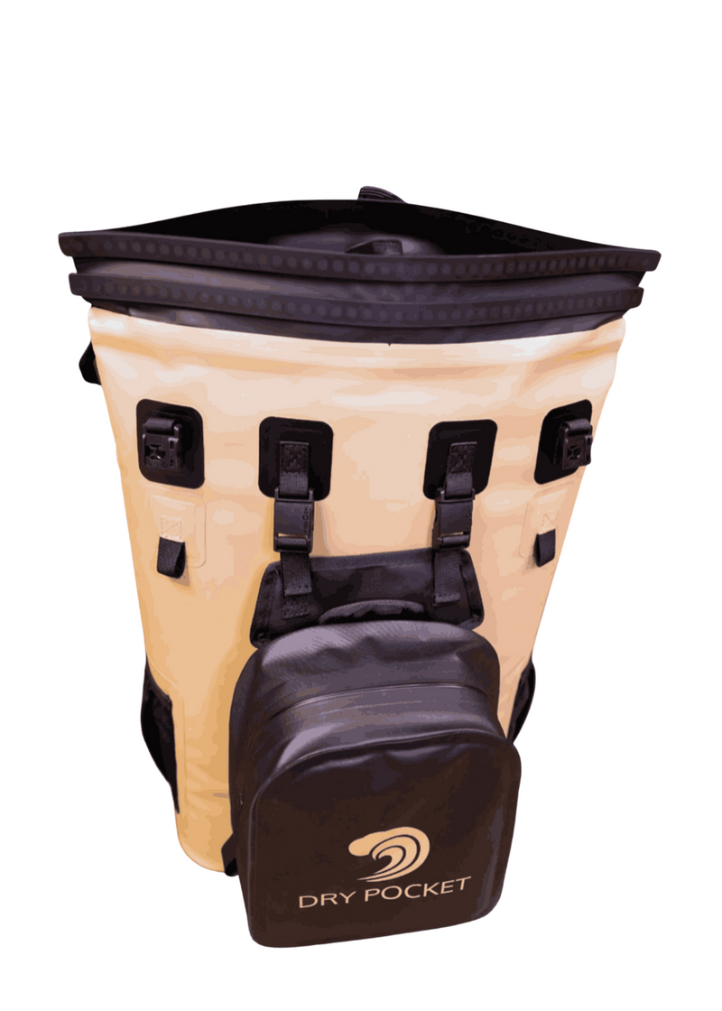 Load image into Gallery viewer, Waterproof Floating Backpack Cooler With Dry Bag
