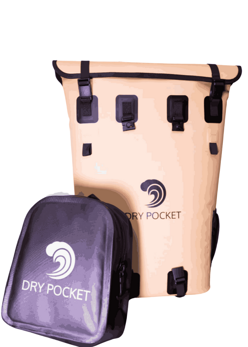 Load image into Gallery viewer, Waterproof Floating Backpack Cooler With Dry Bag
