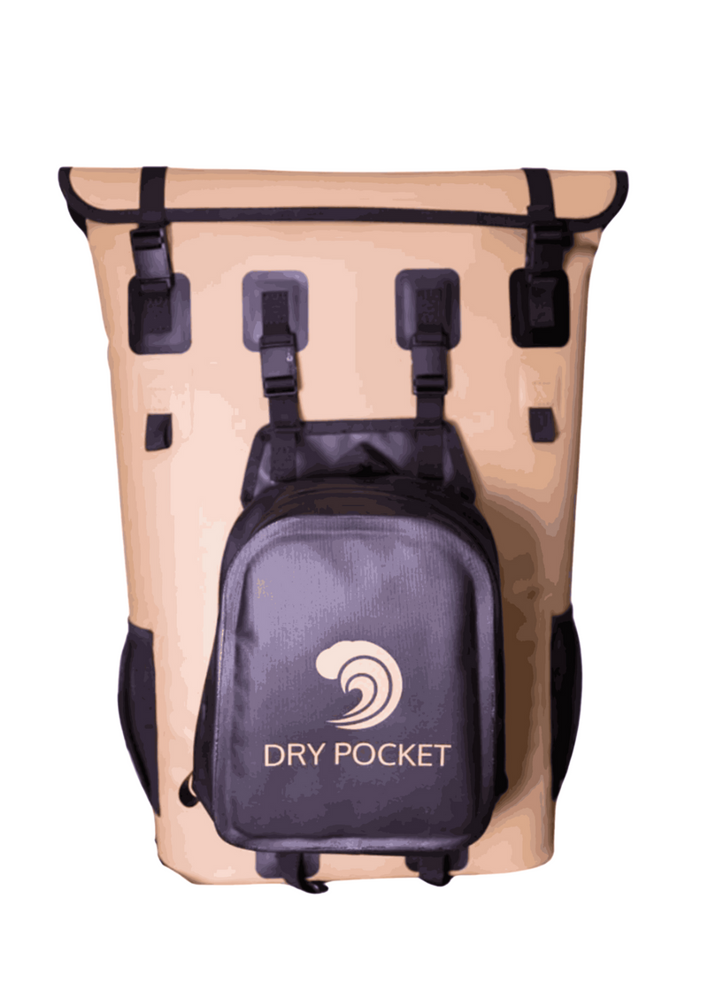 Load image into Gallery viewer, Waterproof Floating Backpack Cooler With Dry Bag
