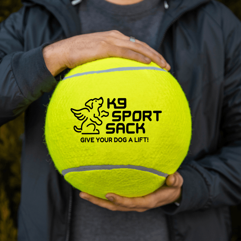 Load image into Gallery viewer, Too Big to Chew Tennis Ball

