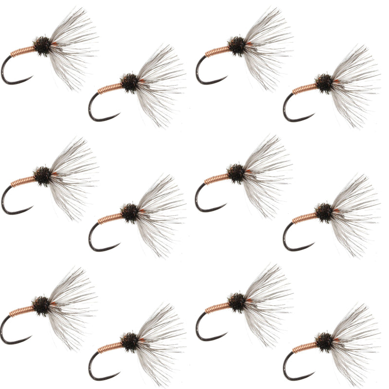 Load image into Gallery viewer, Copper Sakasa Kebari - 12 Tenkara Flies - Size 12
