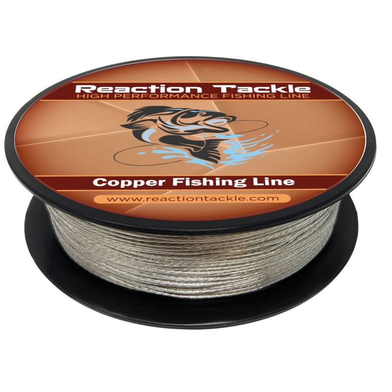 Load image into Gallery viewer, Reaction Tackle Copper Fishing Line - Trolling Wire - Tin Coated

